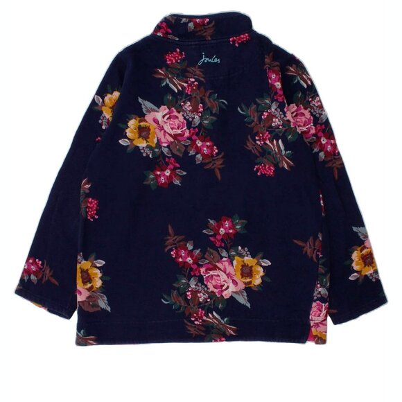 Joules Fairdale Printed Half Zip Pullover Sweatshirt 7- 8 years - Picture 3 of 4